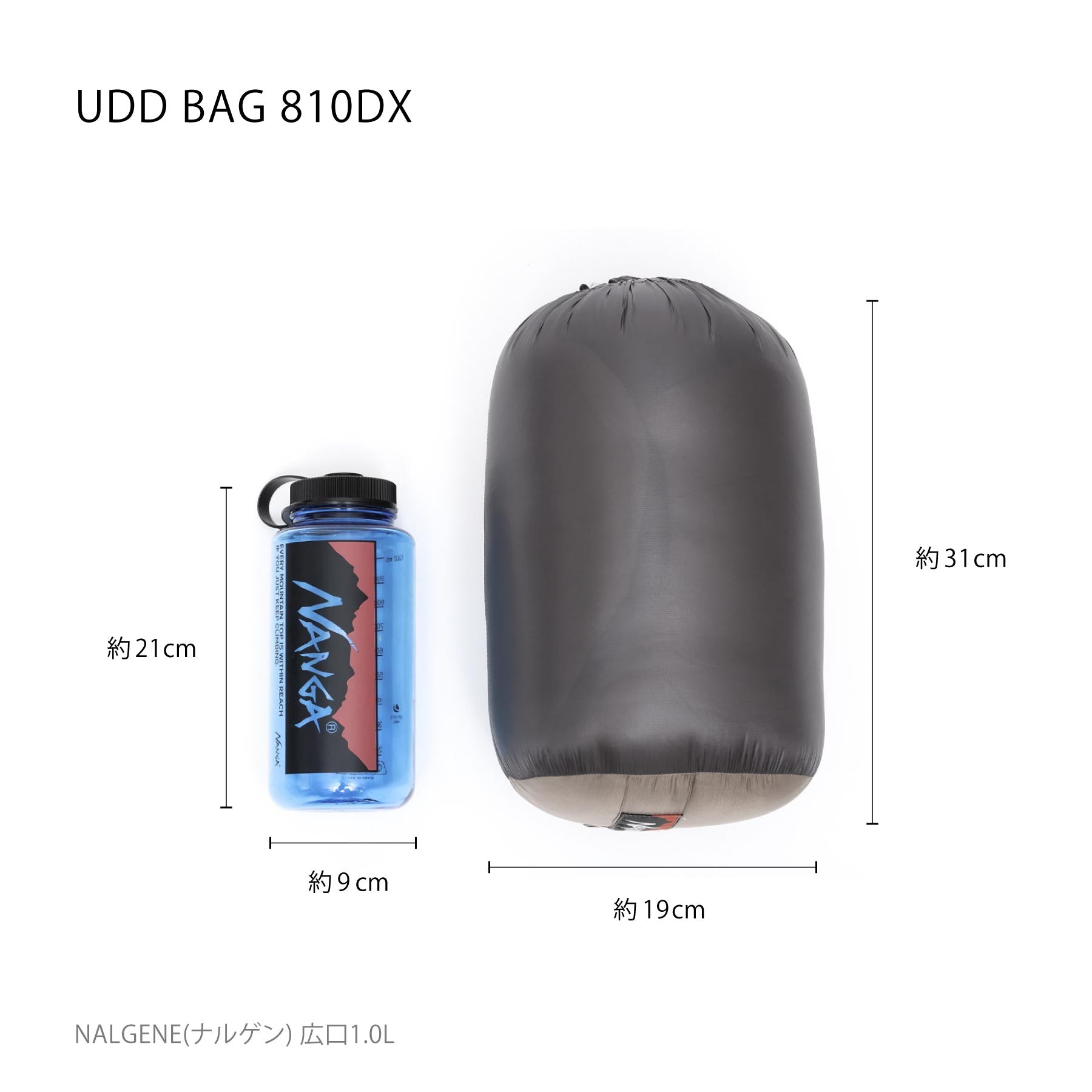 特価最新作新品　ナンガUDD BAG 810DX 送料無料 アウトドア寝具