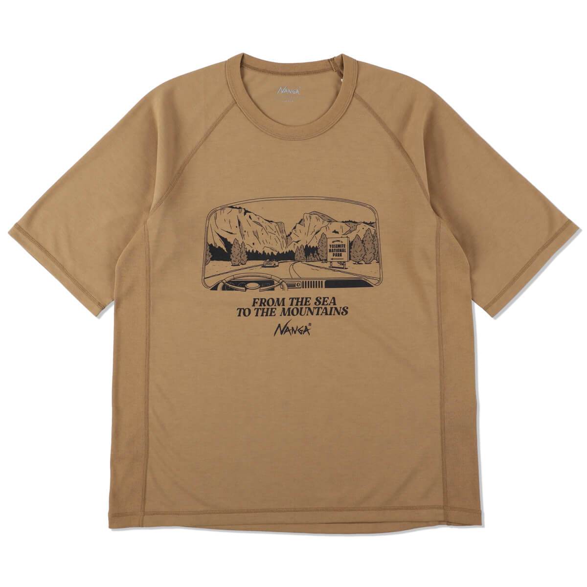 NANGA×WDS DRY MIX® (SF_YOSEMITE) S/S Tee – NANGA ONLINE SHOP