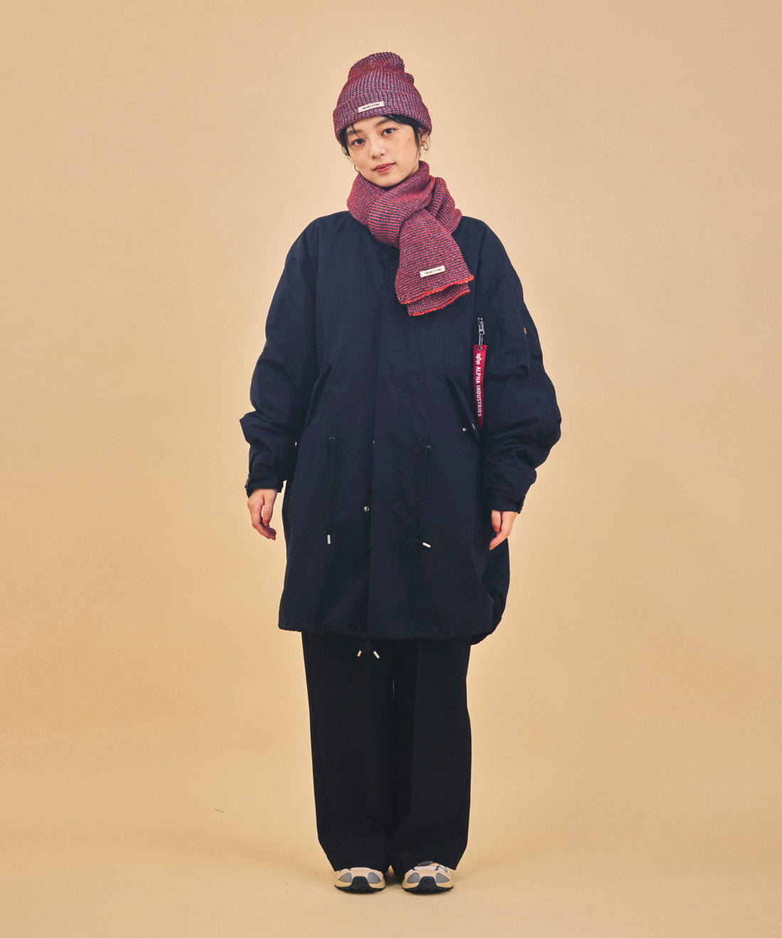 Alpha Industries × NANGA × FREAK'S STORE 3WAY M-65 フィールドパーカ
