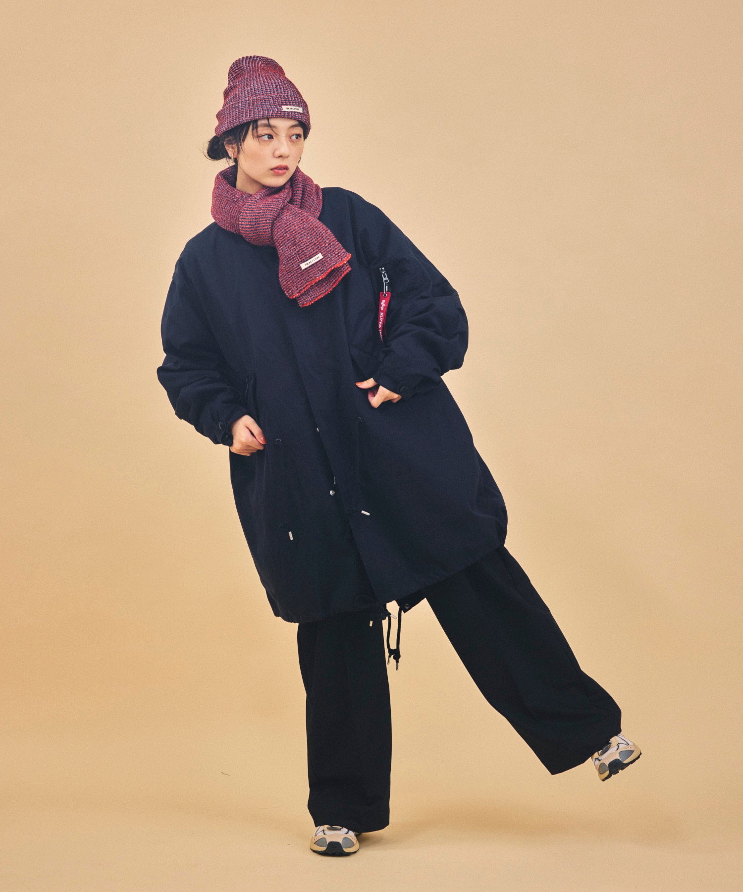 Alpha Industries × NANGA × FREAK'S STORE 3WAY M-65 FIELD PARKA
