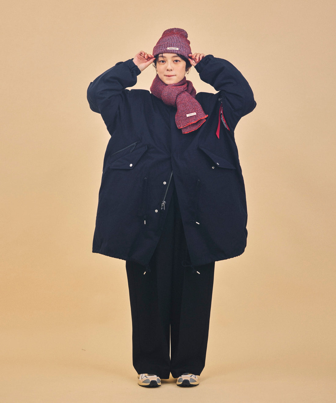 Alpha Industries × NANGA × FREAK'S STORE 3WAY M-65 フィールドパーカ