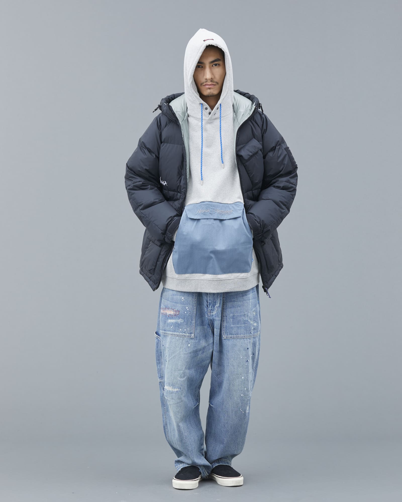NANGA×LIBERAIDERS ECO HYBRID HOODIE – NANGA ONLINE SHOP