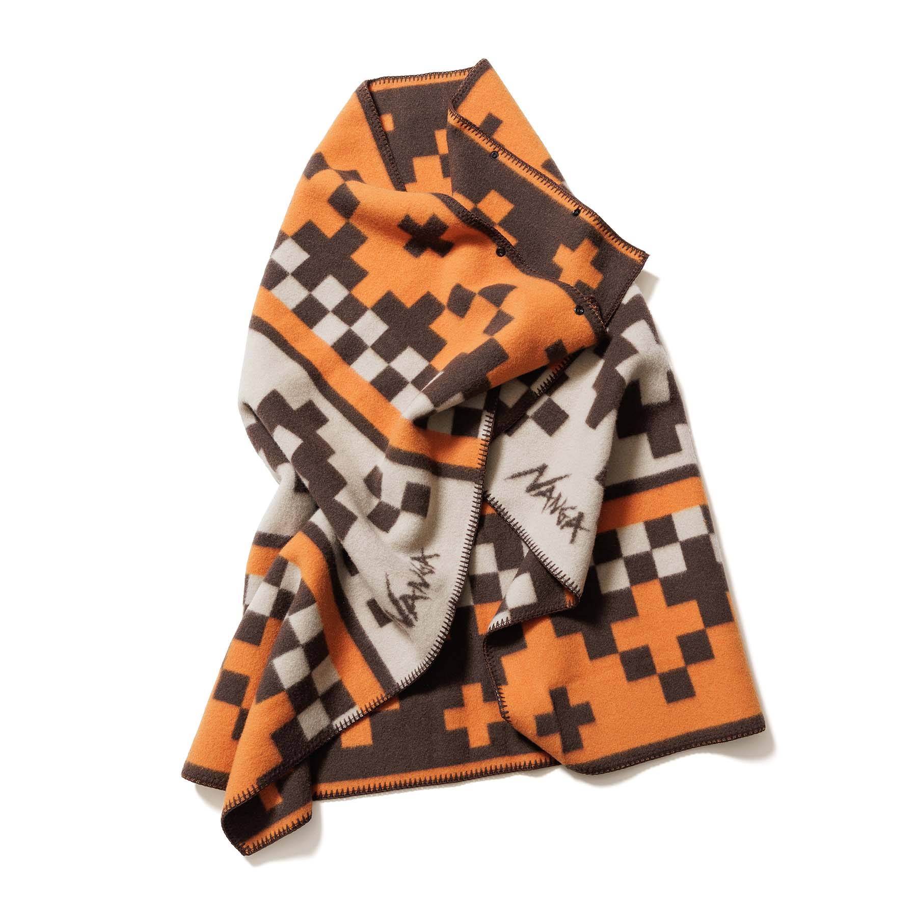 FOLK (CHECKERandCROSS)BLANKET / フォークチェッカー＆クロス