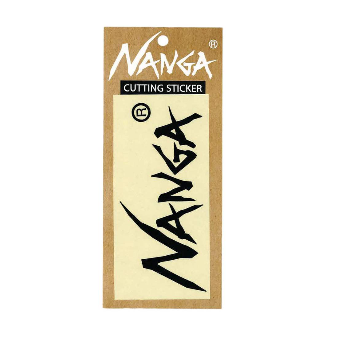 NANGA CUTTING STICKER / ナンガカッティングステッカー (6313647374510)