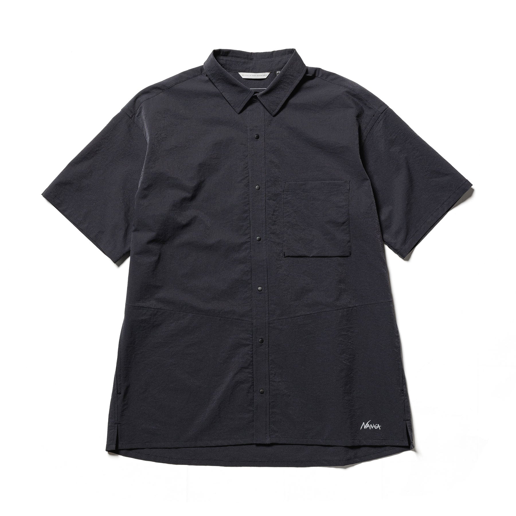 AIR CLOTH COMFY S/S SHIRT/エアクロスコンフィーS/Sシャツ – NANGA