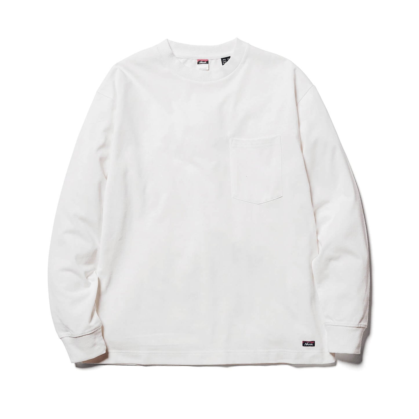 Nanga Men's Eco Hybrid Long Sleeve Tee - White