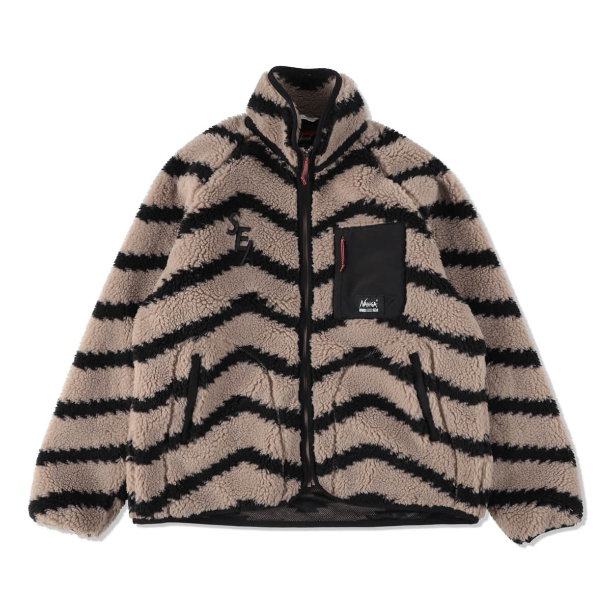 windandsea x nanga  Boa fleece jacket　XL