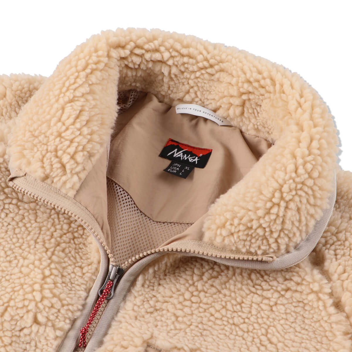 windandsea x nanga  Boa fleece jacket　XL
